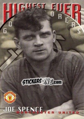 Cromo Joe Spence - Manchester United 1997 - Futera
