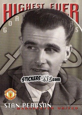 Cromo Stan Pearson - Manchester United 1997 - Futera