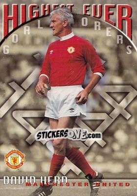 Figurina David Herd - Manchester United 1997 - Futera