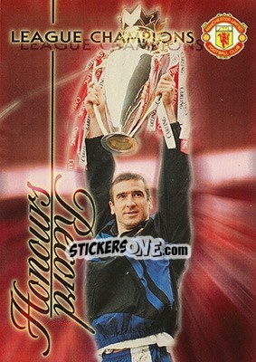 Cromo League Champions - Manchester United 1997 - Futera