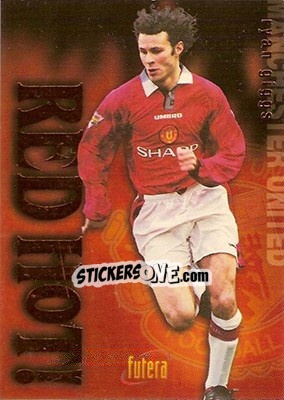 Sticker Ryan Giggs - Manchester United 1997 n. RH2b - Futera