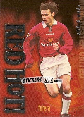 Sticker Ryan Giggs - Manchester United 1997 - Futera