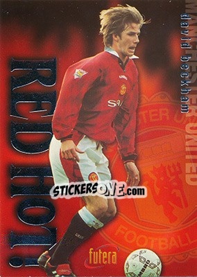 Cromo David Beckham - Manchester United 1997 - Futera