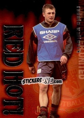 Sticker Ronnie Wallwork - Manchester United 1997 n. RH8 - Futera