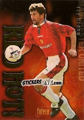 Sticker Roy Keane - Manchester United 1997 n. RH5g - Futera