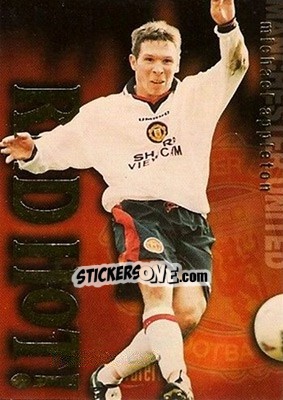 Cromo Michael Appleton - Manchester United 1997 n. RH7g - Futera
