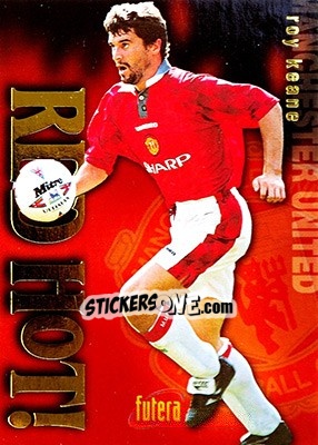 Sticker Roy Keane - Manchester United 1997 n. RH5gp - Futera