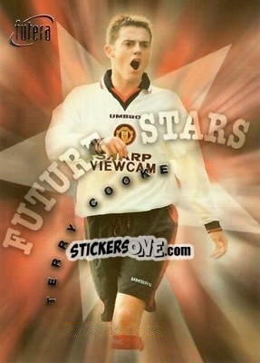 Sticker Terry Cooke - Manchester United 1997 - Futera