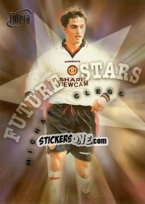 Sticker Michael Clegg - Manchester United 1997 - Futera