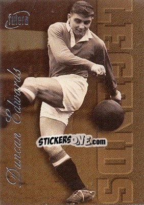 Figurina Duncan Edwards - Manchester United 1997 n. L1b - Futera