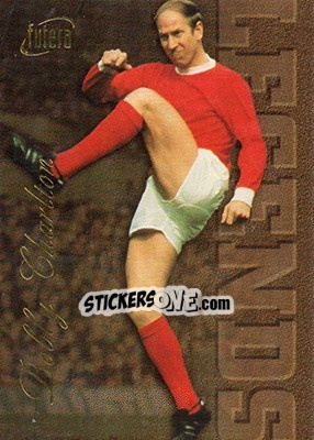 Sticker Bobby Charlton - Manchester United 1997 - Futera