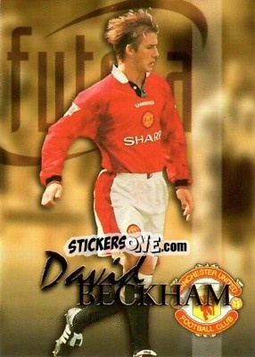 Sticker David Beckham - Manchester United 1997 - Futera