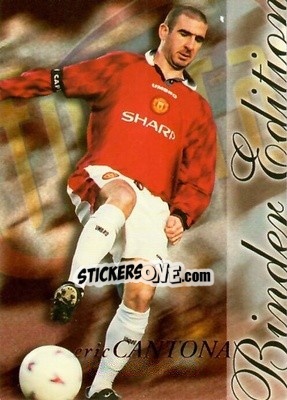 Sticker Eric Cantona - Manchester United 1997 n. BE1b - Futera