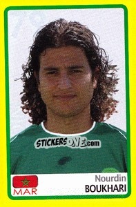 Sticker Nourdin Boukhari - Africa Cup 2008 n. 79 - Panini