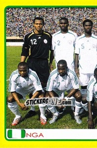 Sticker Nigeria team (1 of 2) - Africa Cup 2008 n. 82 - Panini