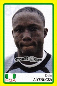 Cromo Dele Aiyenugba - Africa Cup 2008 - Panini