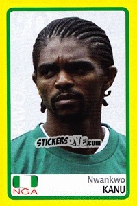 Sticker Nwankwo Kanu - Africa Cup 2008 n. 90 - Panini