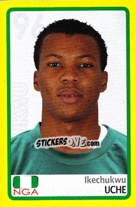 Sticker Ikechukwu Uche - Africa Cup 2008 n. 96 - Panini