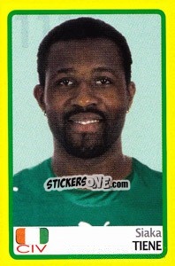 Sticker Siaka Tiene - Africa Cup 2008 n. 111 - Panini