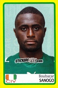 Sticker Boubacar Sanogo - Africa Cup 2008 n. 118 - Panini