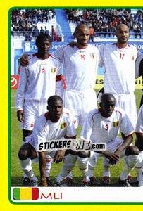 Sticker Ivory Coast team (1 of 2) - Africa Cup 2008 - Panini
