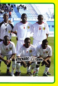 Cromo Ivory Coast team (2 of 2) - Africa Cup 2008 - Panini