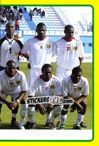 Sticker Ivory Coast team (2 of 2) - Africa Cup 2008 - Panini