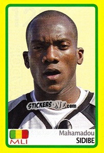 Sticker Mahamadou Sidibe - Africa Cup 2008 - Panini