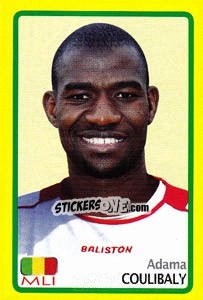 Sticker Adama Coulibaly - Africa Cup 2008 - Panini