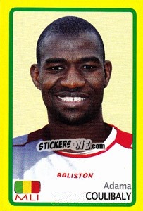 Sticker Adama Coulibaly - Africa Cup 2008 n. 123 - Panini