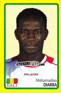 Sticker Mahamadou Diarra - Africa Cup 2008 n. 128 - Panini