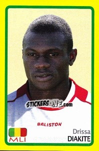 Sticker Drissa Diakite - Africa Cup 2008 n. 133 - Panini