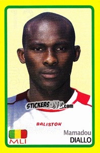 Sticker Mamdou Diallo - Africa Cup 2008 - Panini