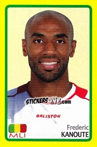 Figurina Frederic Kanoute - Africa Cup 2008 - Panini