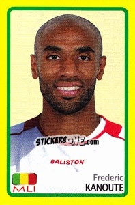Sticker Frederic Kanoute - Africa Cup 2008 n. 135 - Panini