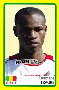 Sticker Dramane Traore - Africa Cup 2008 - Panini