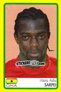 Sticker Hans Adu Sarpei - Africa Cup 2008 - Panini