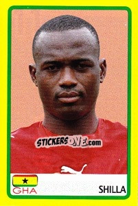 Cromo Shilla - Africa Cup 2008 - Panini