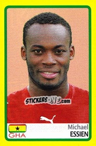 Sticker Michael Essien - Africa Cup 2008 n. 14 - Panini