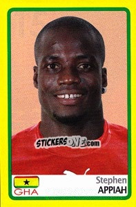 Sticker Stephen Appiah - Africa Cup 2008 n. 15 - Panini