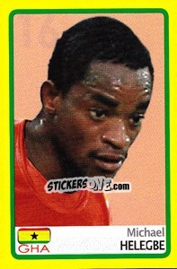 Sticker Michael Helegbe - Africa Cup 2008 n. 16 - Panini