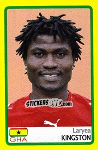 Sticker Laryea Kingston - Africa Cup 2008 n. 17 - Panini