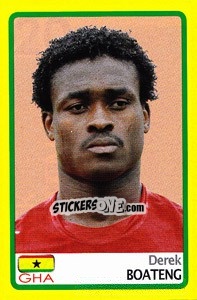 Figurina Derek Boateng - Africa Cup 2008 - Panini