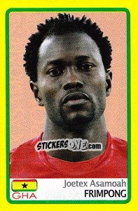Sticker Joetex Asamoah Frimpong - Africa Cup 2008 - Panini
