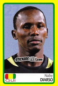 Sticker Naby Diarso - Africa Cup 2008 - Panini