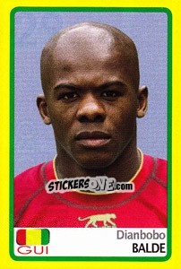 Sticker Dianbobo Balde - Africa Cup 2008 n. 29 - Panini