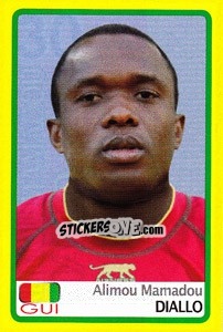 Figurina Alimou Mamadou Diallo - Africa Cup 2008 - Panini