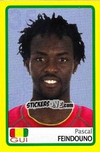 Sticker Pascal Feindouno - Africa Cup 2008 n. 35 - Panini