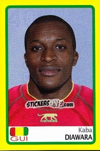 Sticker Kaba Diawara - Africa Cup 2008 n. 40 - Panini