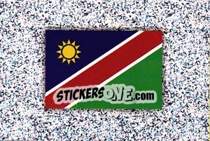 Figurina Flag of Namibia - Africa Cup 2008 - Panini